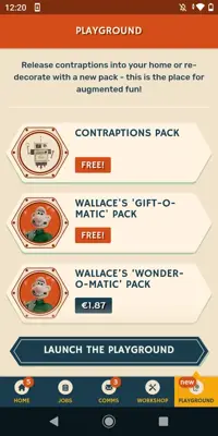 Wallace & Gromit Big Fix Up android App screenshot 2